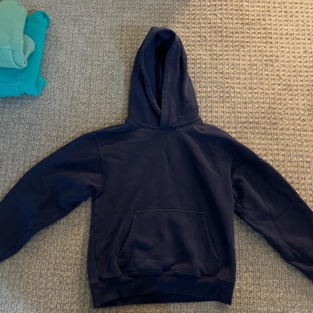 ARITZIA SWEATFLEECE HOODIE Navy Blue Hoodie